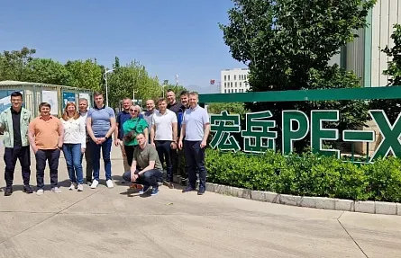 Укрепляем партнерские отношения: визит на завод производителя трубы PE-Xa в Китае