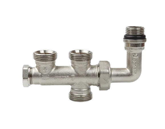 Узел бокового подключения радиатора НР 1/2" x ВР 3/4" Евроконус SANEXT (4963) - Изображение 4