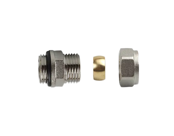 Фитинг подключения L и T-образной медной трубки D15-G1/2" с рез. уплотнит. SANEXT (4938) - Изображение 4