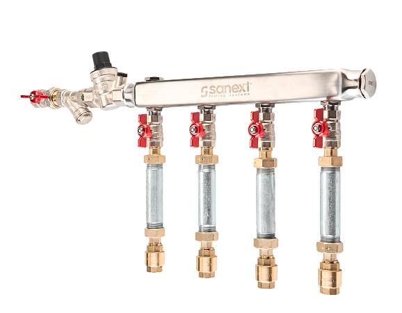 Распределительный коллекторный узел SANEXT для водоснабжения - Изображение 3