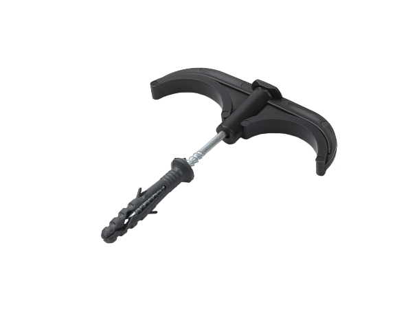 Дюбель крюк SANEXT двойной для труб D16-32 (4956) - Изображение 1