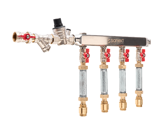 Распределительный коллекторный узел SANEXT для водоснабжения - Изображение 2
