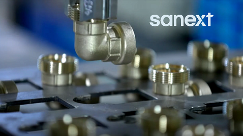 Полный цикл производства латунных изделий SANEXT — новое видео с завода